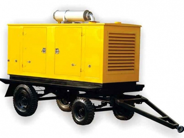 移动拖车式发电机组
