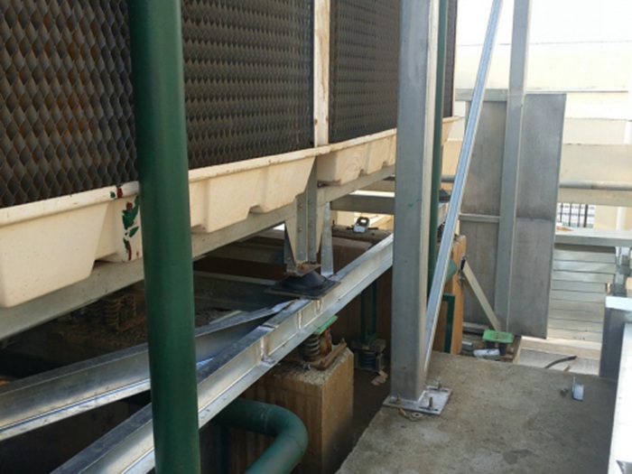 冷却塔隔振降噪